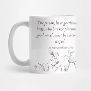 Jane Austen Book Quote Mug